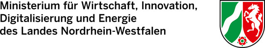 Logo of the Ministry of Economic Affairs, Innovation, Digitalization and Energy of the State of North Rhine-Westphalia