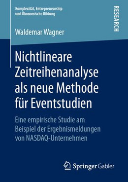 Image from the cover of the book Nonlinear Time Series Analysis as a New Method for Event Studies (Wagner, 2018).